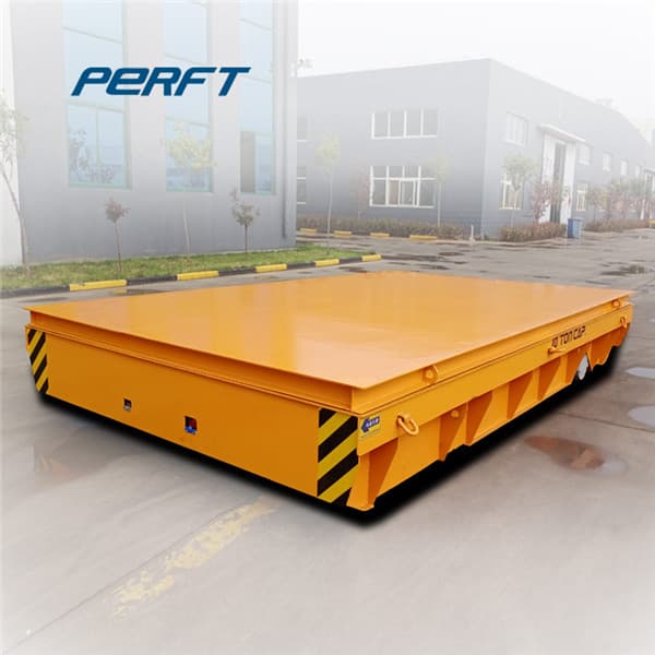 steerable transfer trolley for mechanical equipment workshop 1-500t